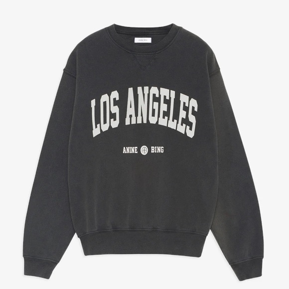 Anine Bing Tops - Anine Bing Ramona Sweatshirt Los Angeles